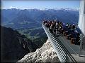 Horní stanice lanovky (2700 m) - Sky Walk a panorama Alp 