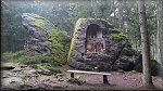 Královský kámen (1059 m) - skalní kaplička