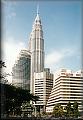 Petronas Twin Tower - v té době nejvyšší mrakodrap světa (452 m) 
