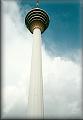Menara Kuala Lumpur - v té době čtvrtá nejvyšší TV věž na světě (421 m) 