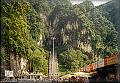 Skalní chrám v Batu Caves - vstupní areál 