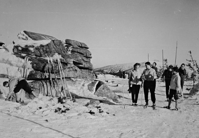 Zimní táboření 1964