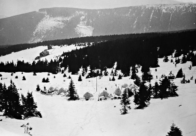 Zimní táboření 1965