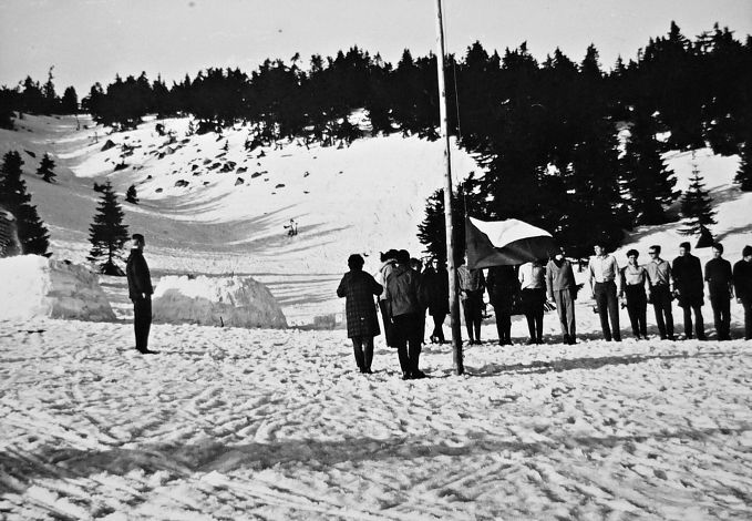 Zimní táboření 1965