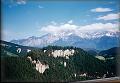 Brixen - pohled na Dolomity 