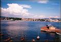 Pohled na Oslo z poloostrova Bydgøy 